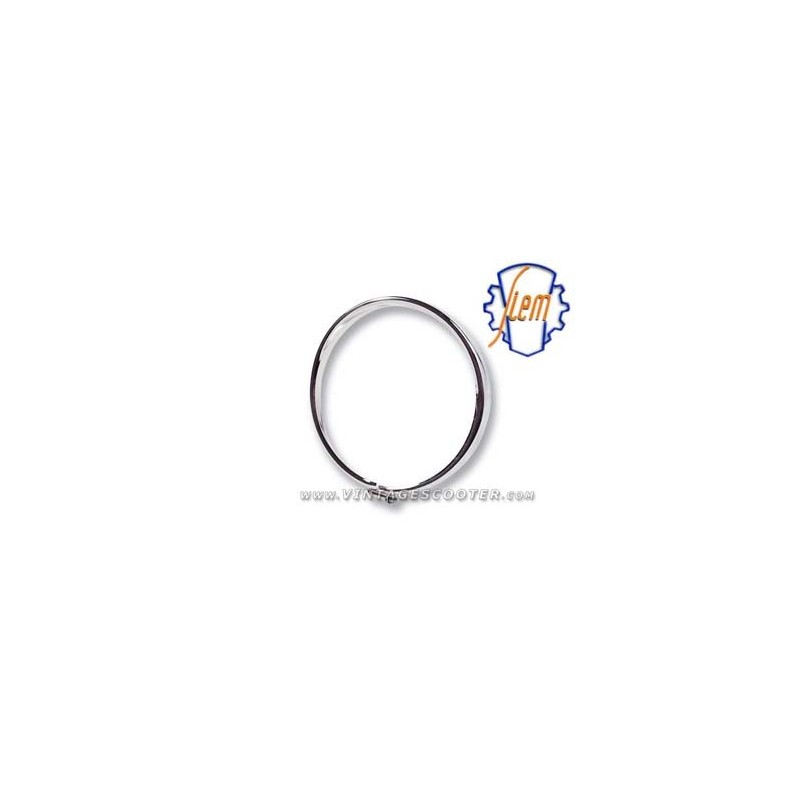 Cerclage De Phare Chromé Vespa 50 Phare Rond SIEM Cerclage De Phare Chromé Vespa 50 Phare Rond SIEM